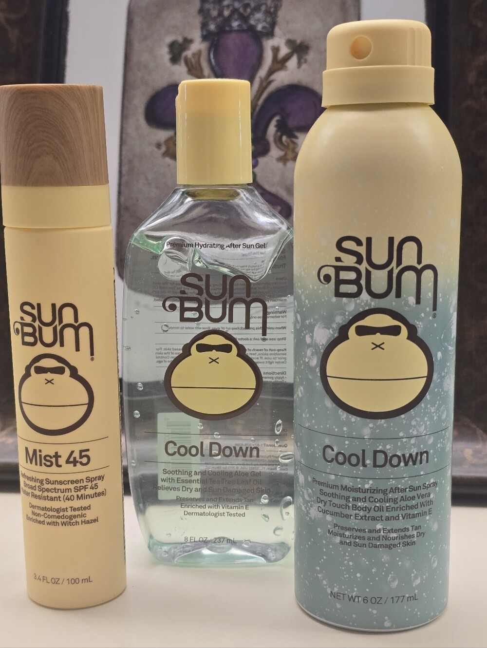 💥Sun Bum Set- Mist45, Cool Down Gel, Cool Down Spray💥